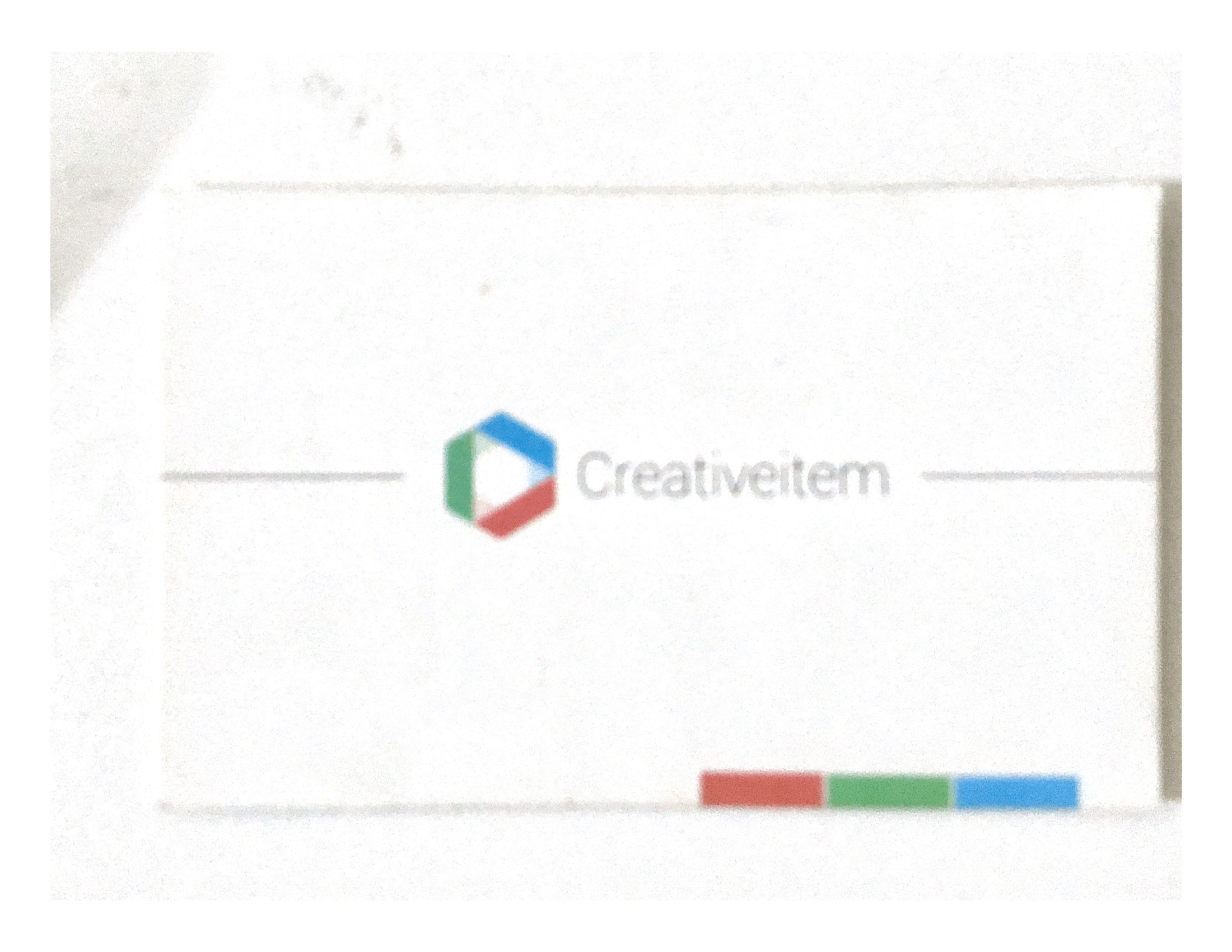 Creativeitem ID front